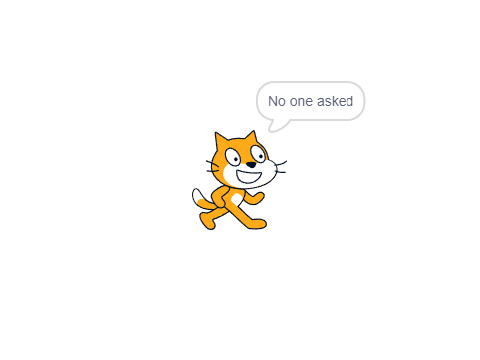 No one asked