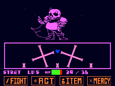 Scrapped Underswap Fight