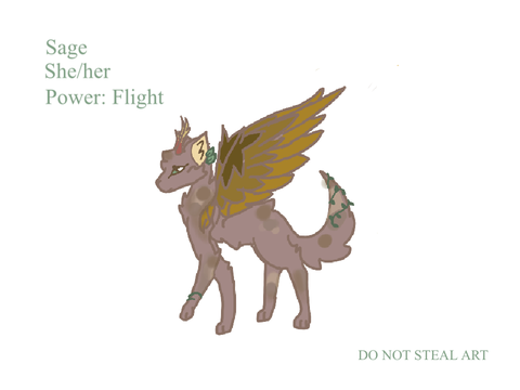 Sage~WoE RPG Wolf bio