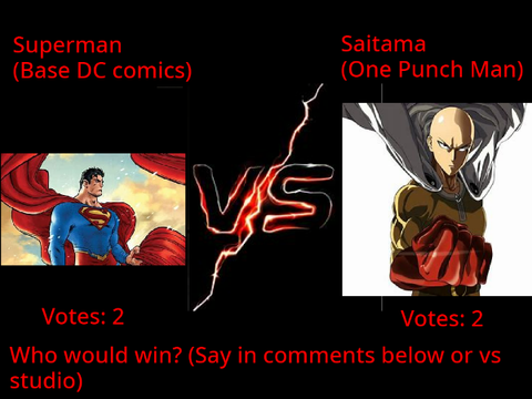 VS Battles: Superman vs Saitama (VS Week 2)