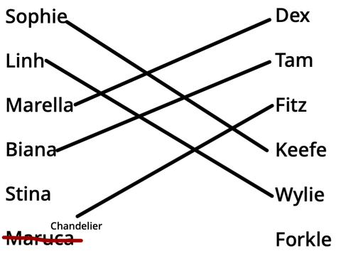 Remix and draw lines in between your ships!