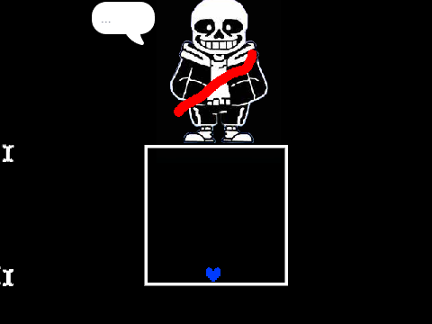 Sans give fighters a bad time
