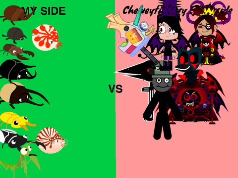Add yourself fighting cheweytimbery.exe and others! remix remix