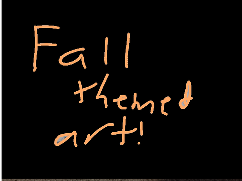 Fall-Themed paper art!