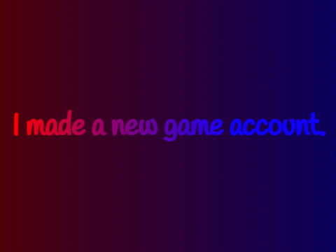 Check my Game Account!