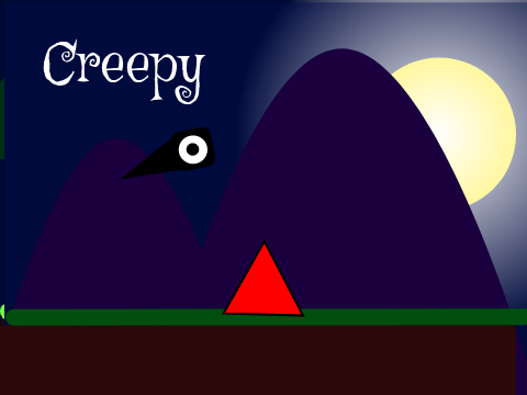 Creepy, idk It just creepy-A platform