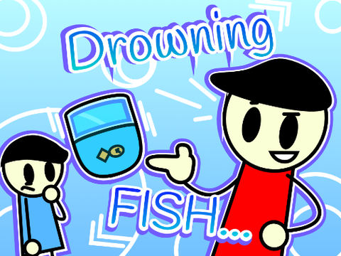 Drowning fish... #shorts