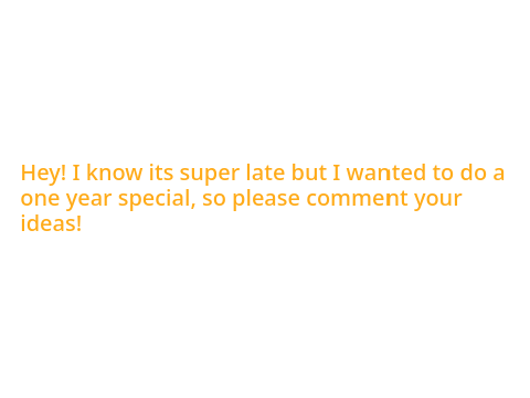 One Year Special?