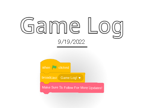 Game Log [9/19/22]