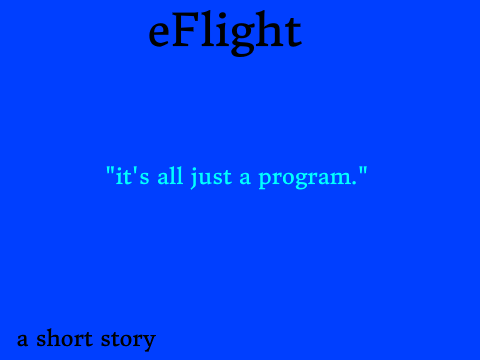 eFlight - a short story
