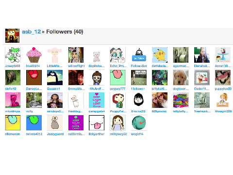 Thanks to my First 40 Followers!