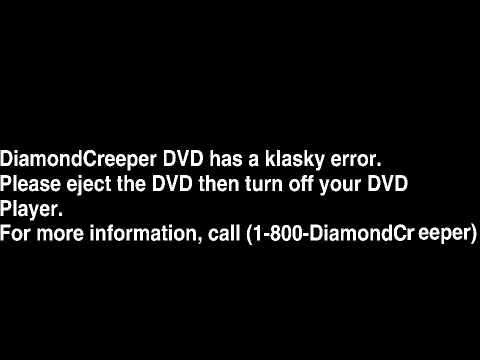 Klasky Csupo Robot logo 4000 DiamondCreeper DVD error