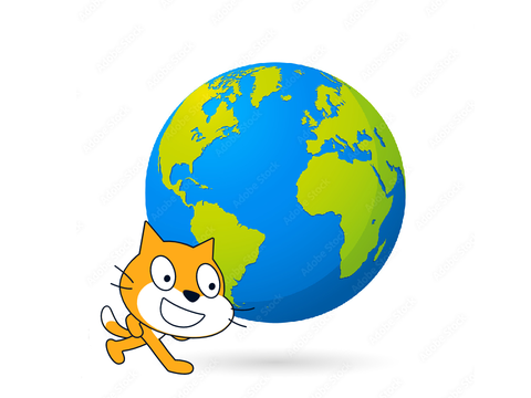 Travel The World With Scratch Cat!