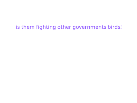 Birds no are real