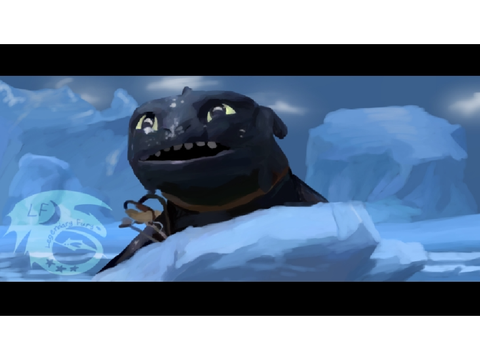Toothless drowning blockshade