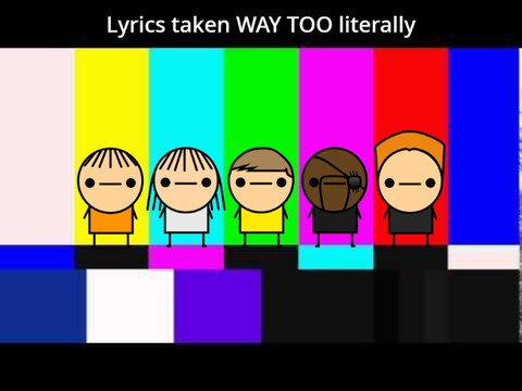 Lyrics taken literally (and misheard) remix