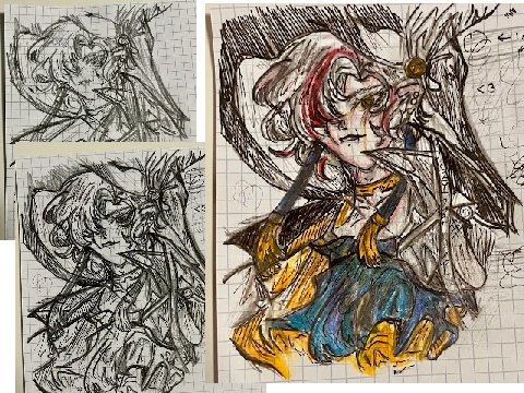 drawing process