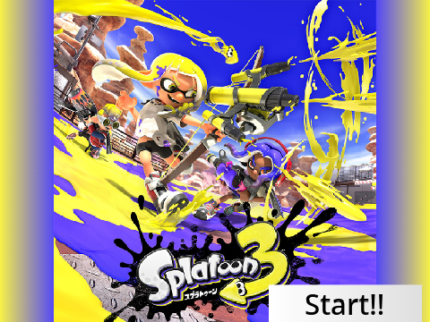 Splatoon3クイズ!初級編