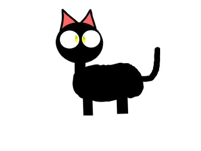 finny my cat drawing