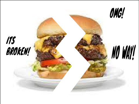 The Cheeseburger Machine Is Broken!