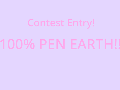Contest Entry! 100% pen Earth/Moon