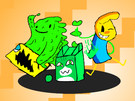Scratch bros third 3 characters portraits  remix