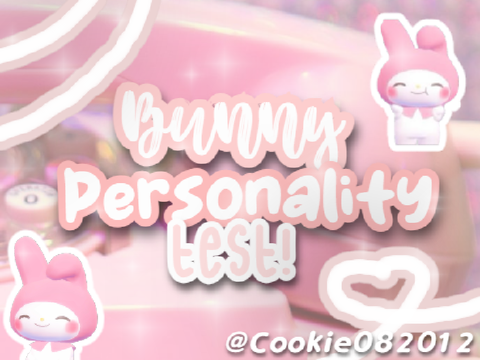 Bunny Personality Test