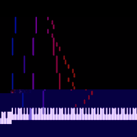 Piano Visualiser / Pachelbel Canon #game #all #art #music #pen #100% #hashtag