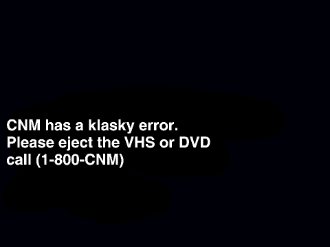 Klasky Csupo Robot logo 4000 CNM error (double splatts)