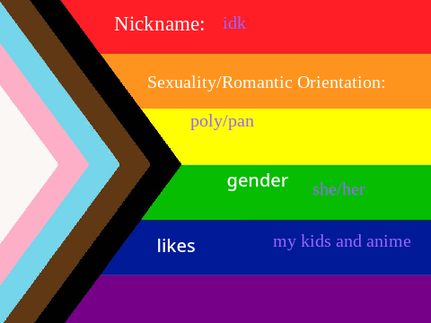 LGBTQ+ Form! (To join my LGBTQ+ chat studio) remix remix remix
