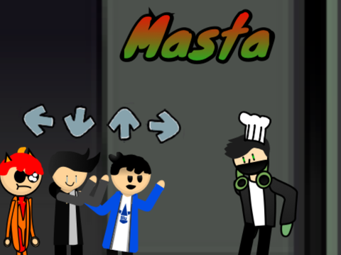 “Masta” but I remade it to actual FNF