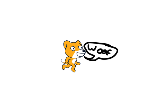 Scratch dog