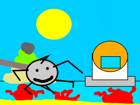 subnautica in a nutshell but its opposite day.