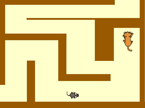 Cat and Mouse - Stage 1 (Controllable)
