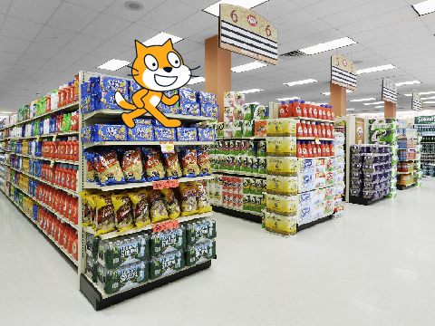 ~Me at the grocery store~