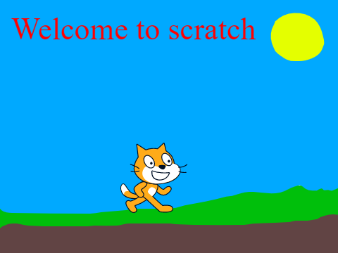 Welcome to scratch!