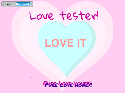 Love tester