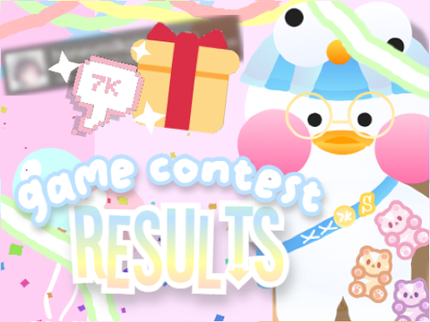 ♡ ---- game contest results!