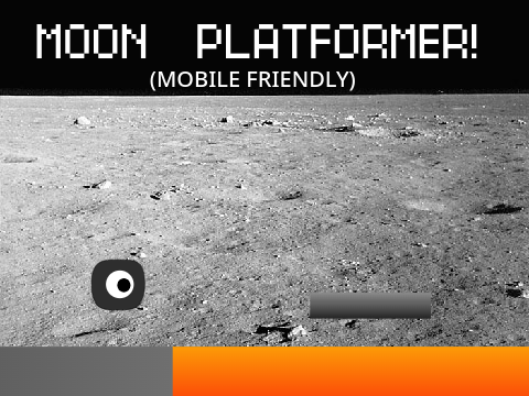 Moon Platformer (Mobile friendly) 