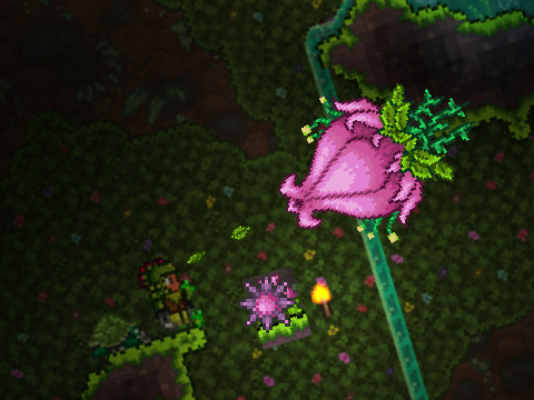 Terraria: Plantera Minigame