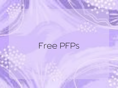 Free Pfps!