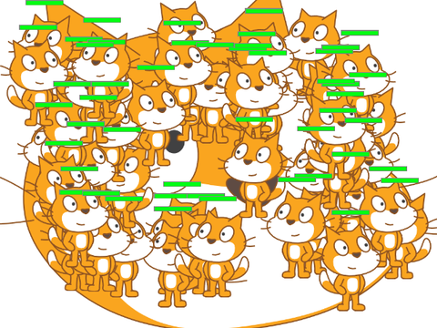 Just Kill The Scratch Cats w/ working timer and kill count
