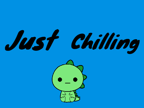 New Pfp For Sale!"Just Chilling" With Dino