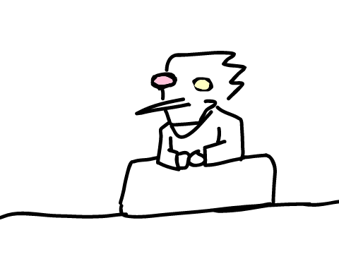 Spamton Waits For A Customer