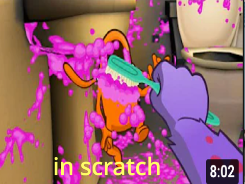 uh oh, you found the toothpaste, but in scratch