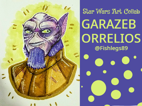 Garazeb Orrelios -Star Wars Art Collab