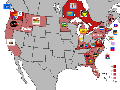 America SMC Map
