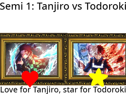 Semi 1: Tanjiro vs Todoroki remix