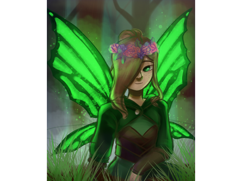 Forest Fairy || DMC CONTEST ENTRY 