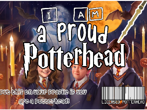 Put this on your profile if you are a potterhead!